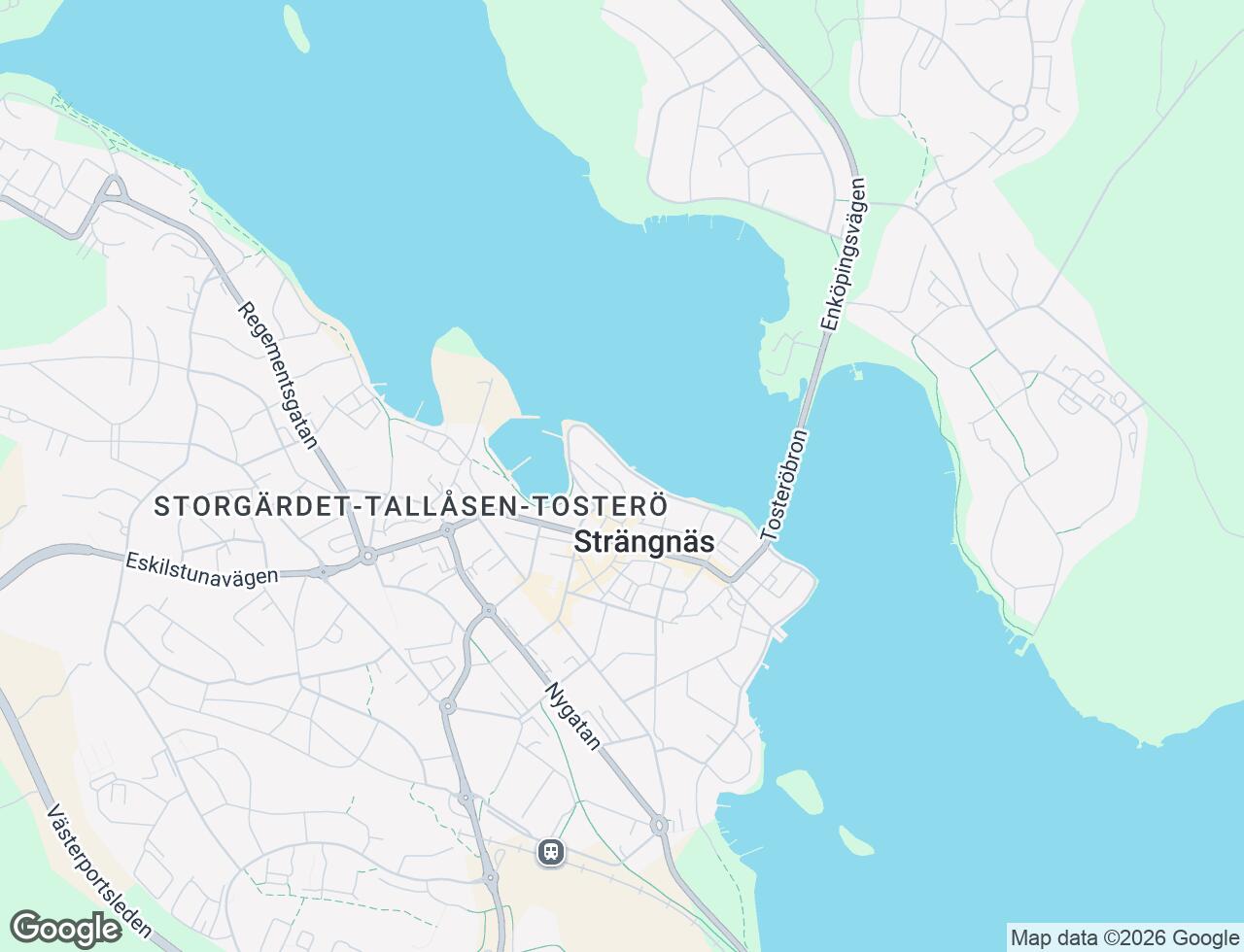 Karta över Kvarngatan 10 i 30 Strängnäs