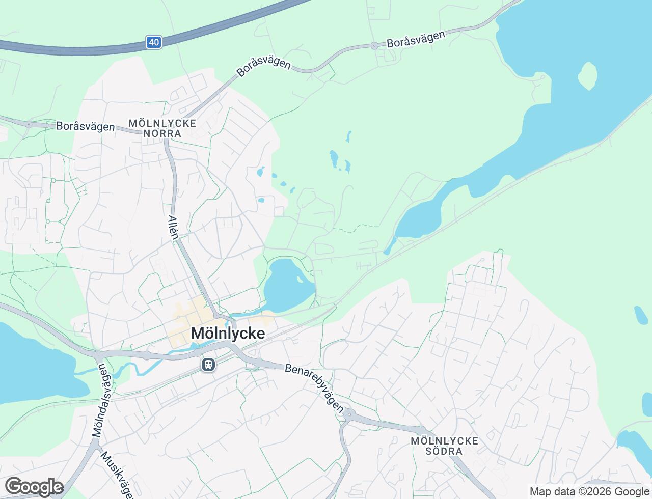 Karta över Disponentvägen 7 i 35 Mölnlycke