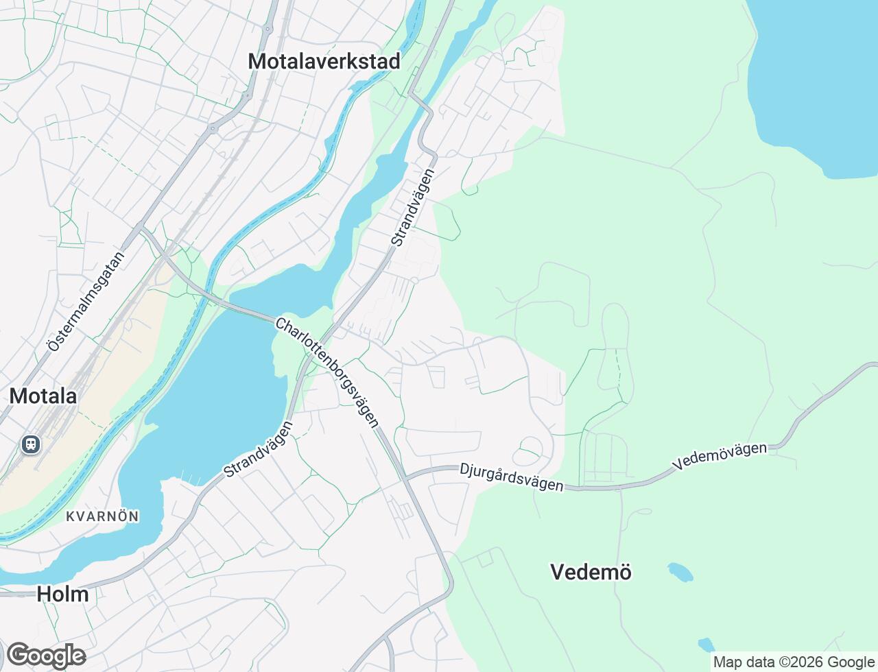Karta över Lustigkullevägen 19C i 47 Motala