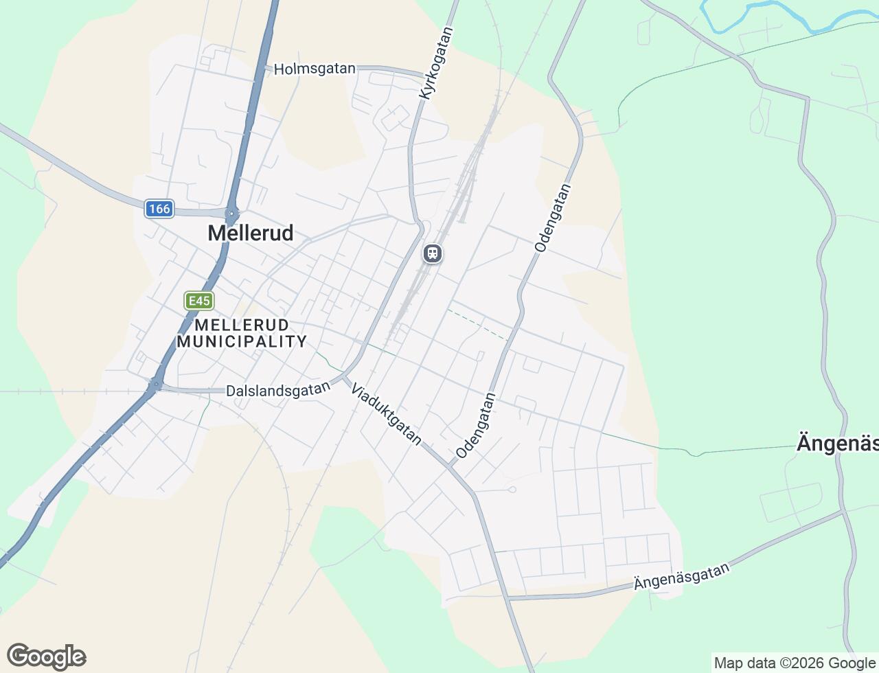 Karta över Långgatan 49 i 33 Mellerud