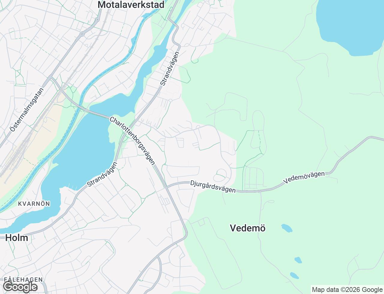 Karta över Lustigkullevägen 38C i 47 Motala