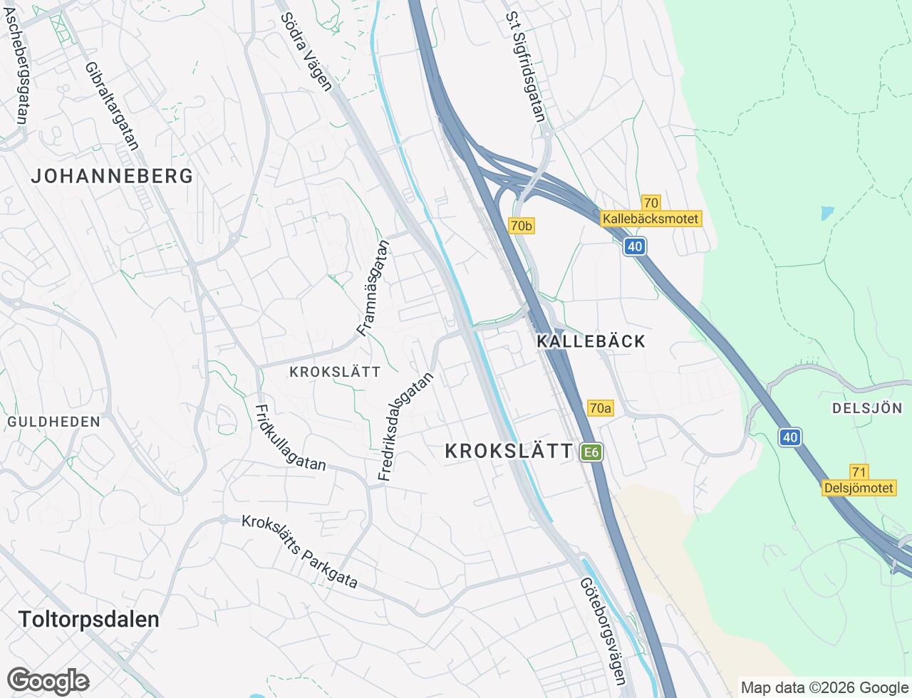 Karta över Nordgårdsgatan 8 i 85 Göteborg