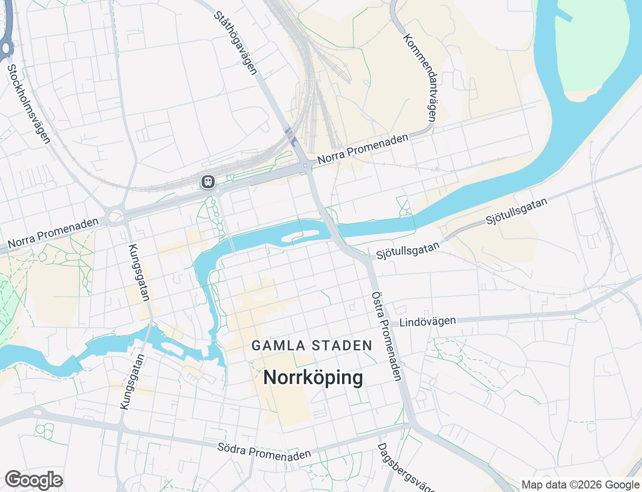 Karta över Skepparegatan 2A i 27 Norrköping