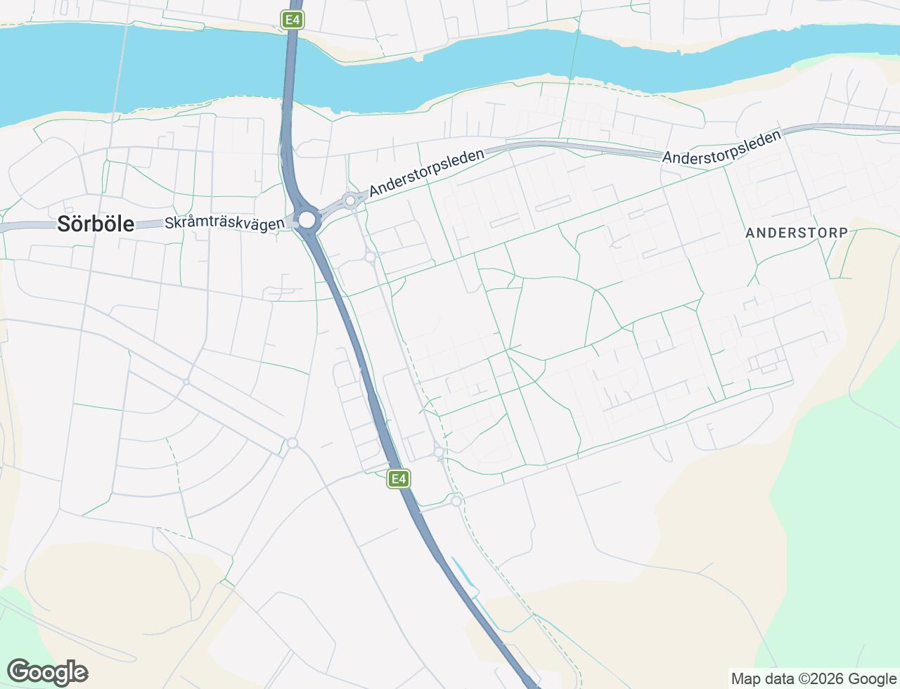 Karta över Mo I Ranagatan 115 i 57 Skellefteå