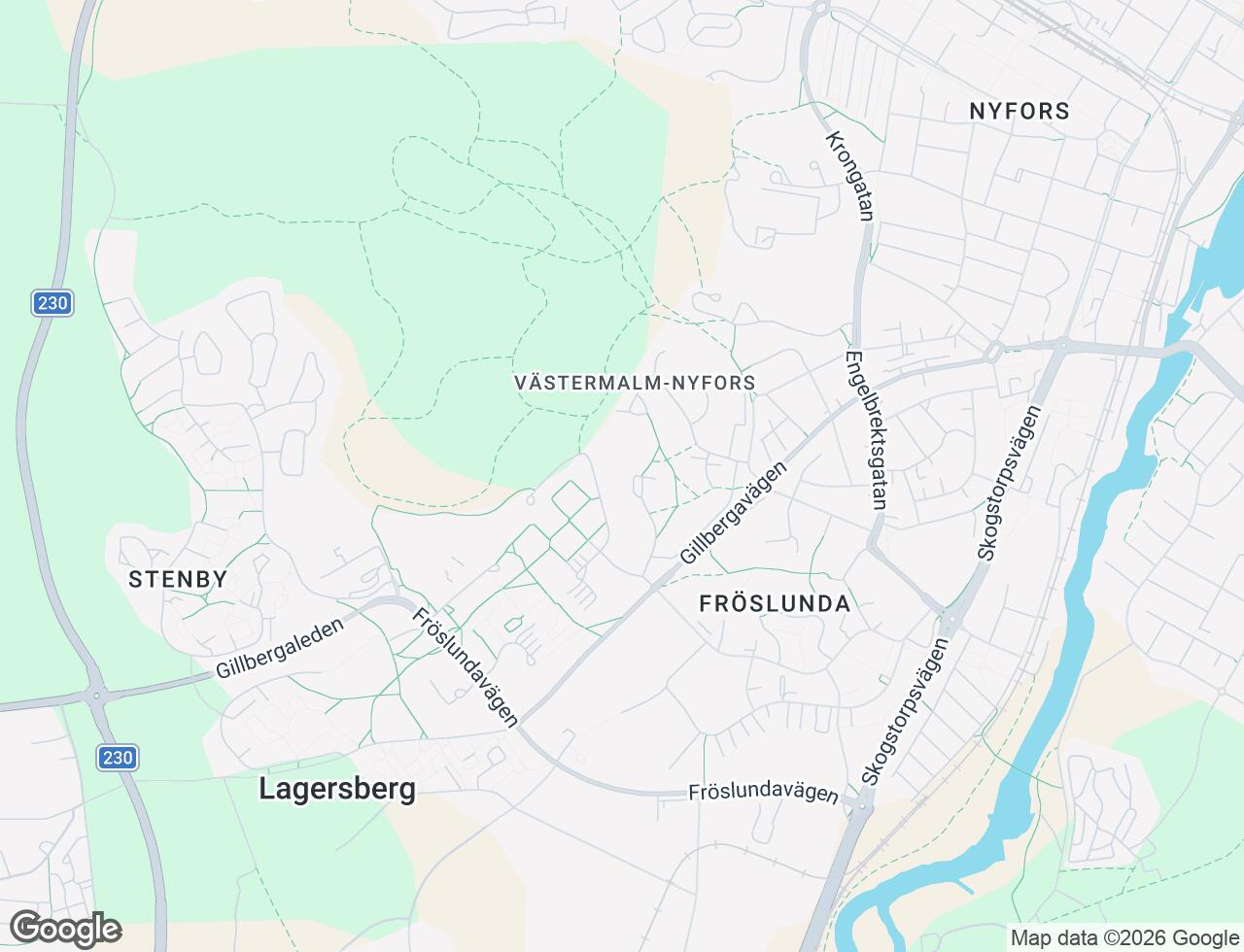 Karta över Stavangergatan 7 i 32 Eskilstuna