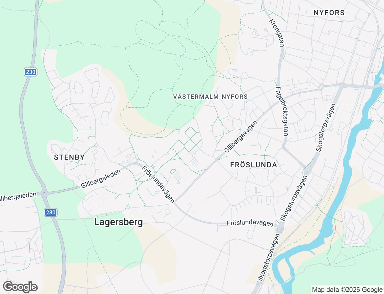 Karta över Domaregatan 8A i 32 Eskilstuna