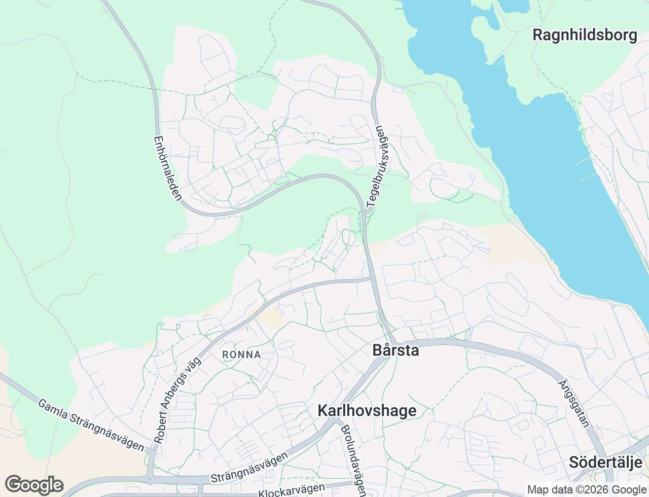 Karta över Utmarksvägen 7 i 53 Södertälje
