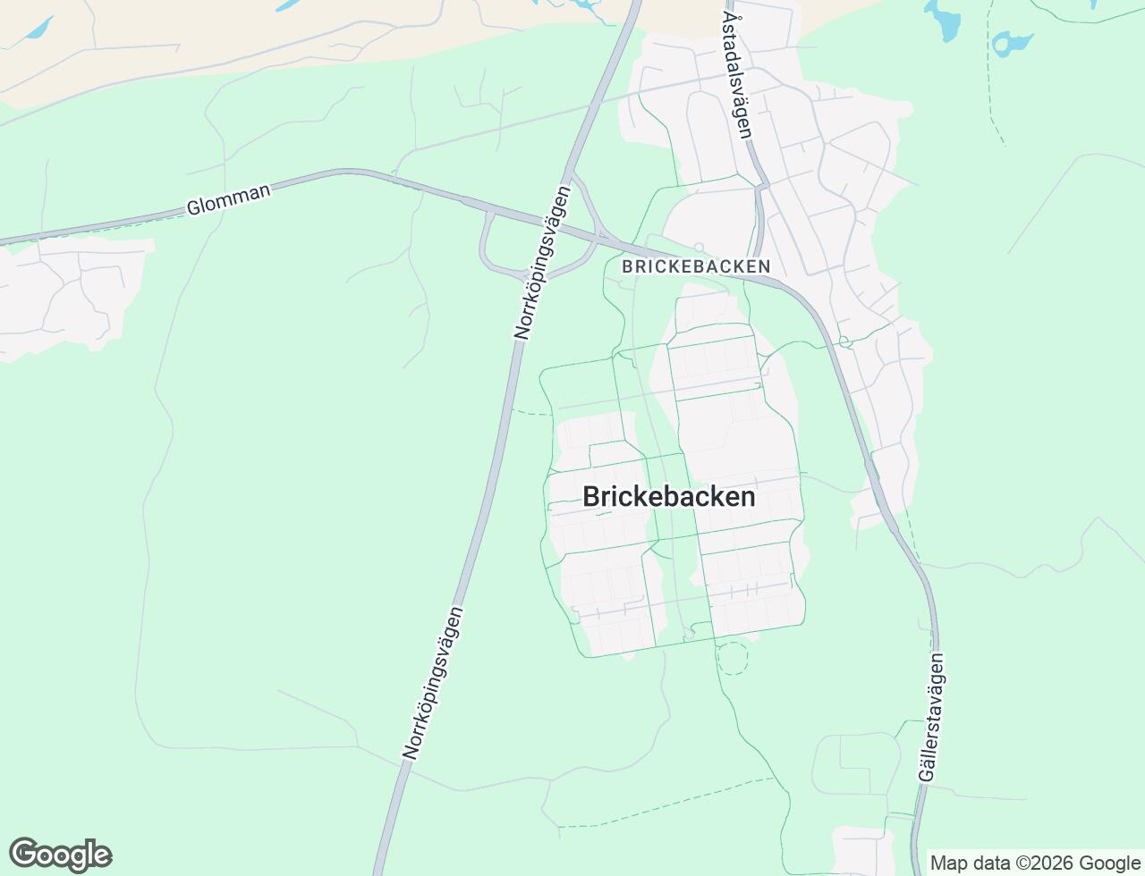 Karta över Björkrisvägen 4M i 34 Örebro