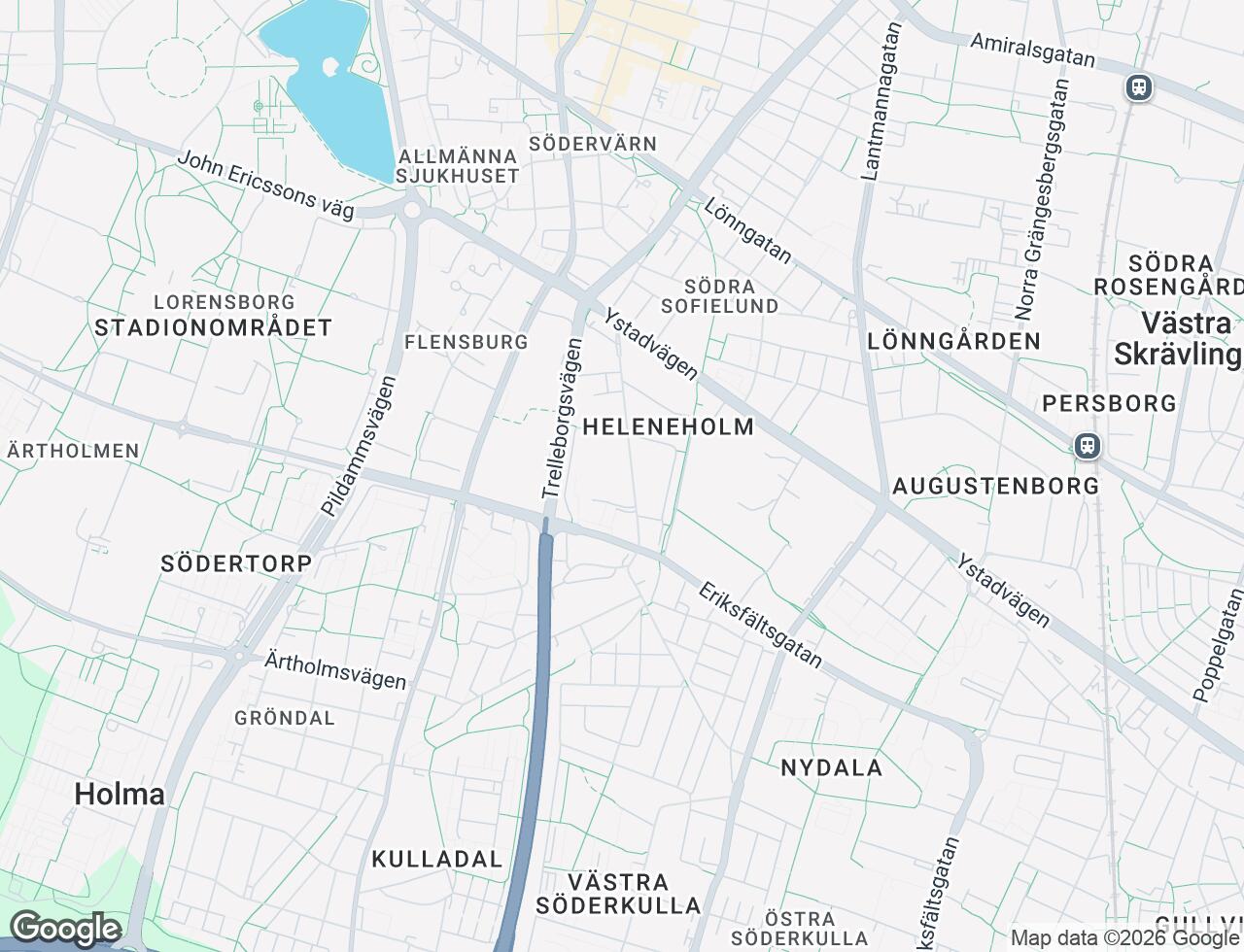 Karta över Fosievägen 29B i 31 Malmö