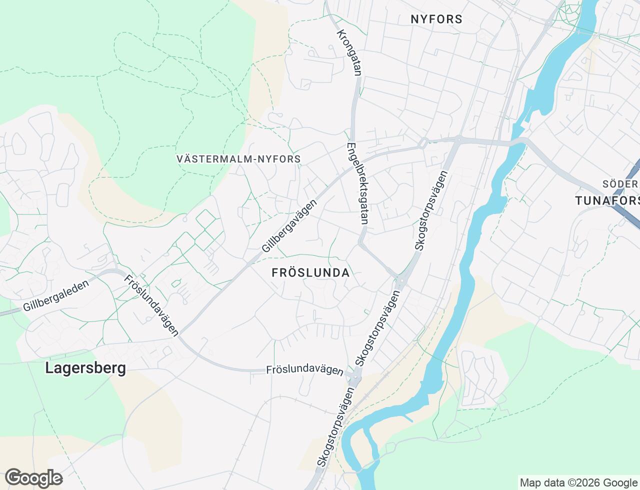 Karta över Mossvägen 5C i 31 Eskilstuna