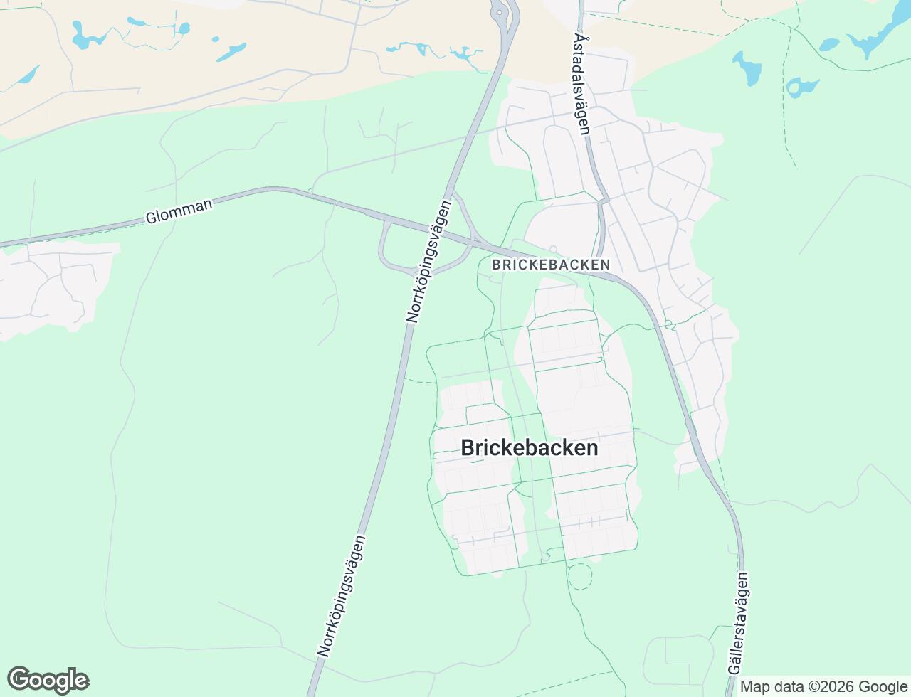 Karta över Björkrisvägen 5N i 34 Örebro