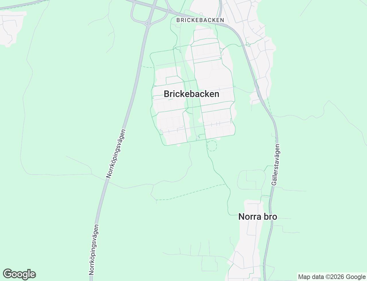 Karta över Tallrisvägen 14P i 34 Örebro