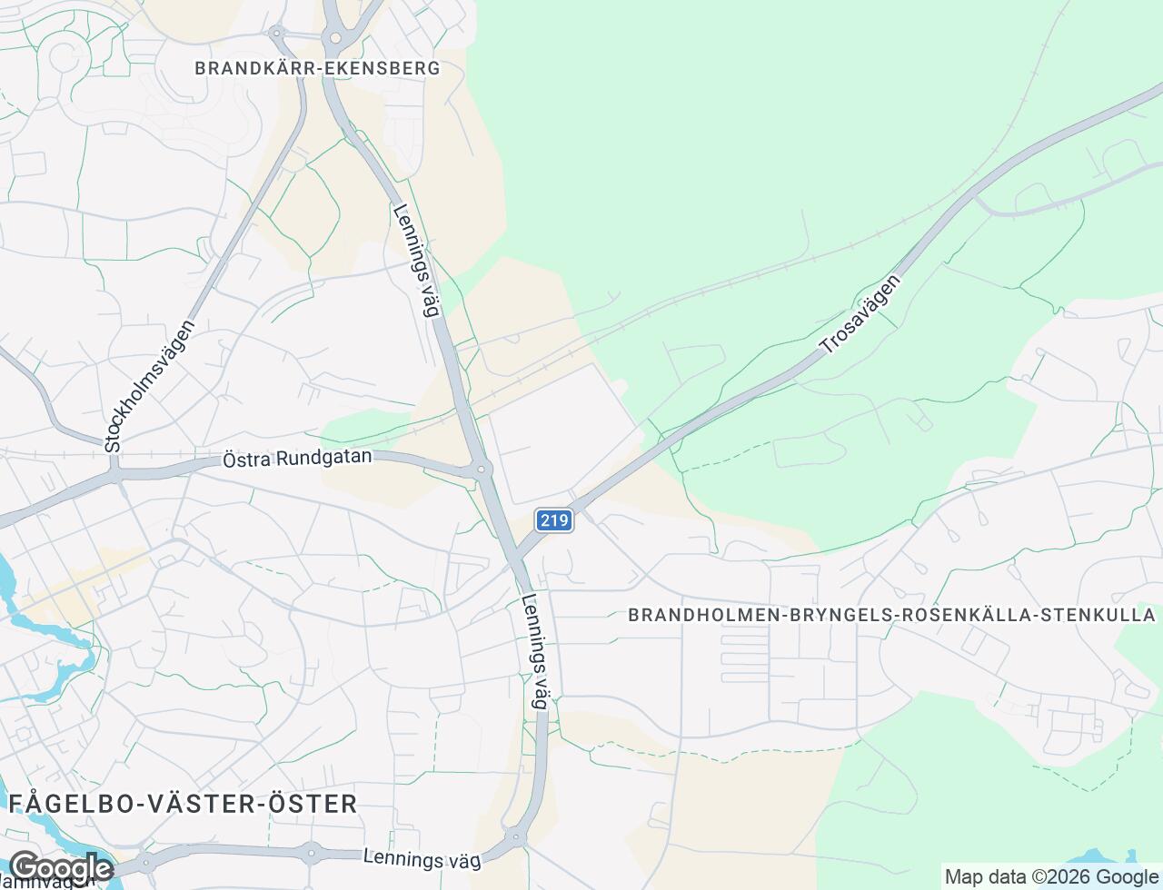 Karta över Jupitervägen 27 i 60 Nyköping