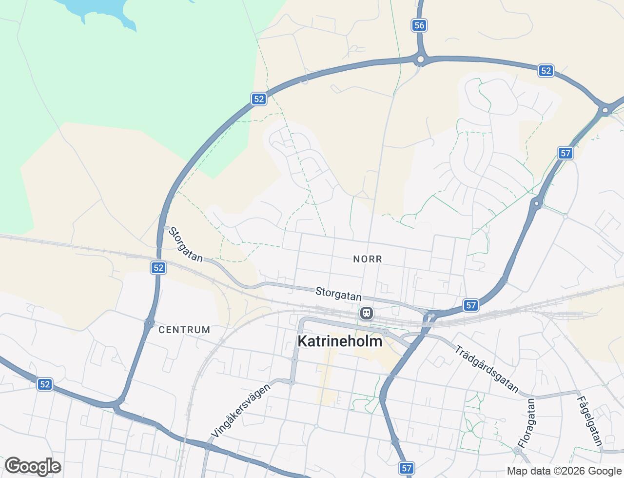 Karta över Stensättersgatan 14A i 46 Katrineholm