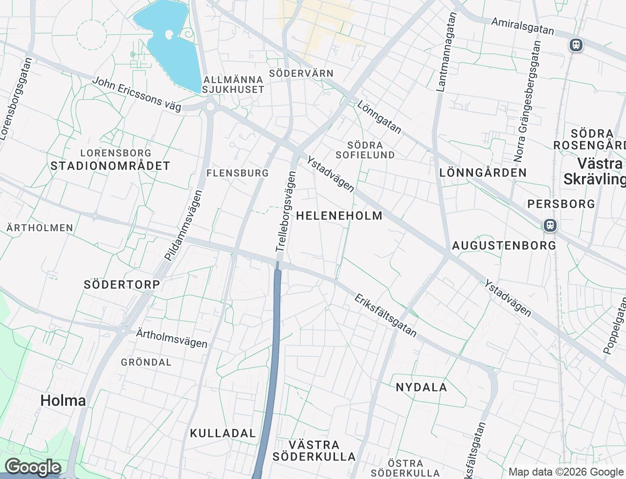 Karta över Fosievägen 29A i 31 Malmö