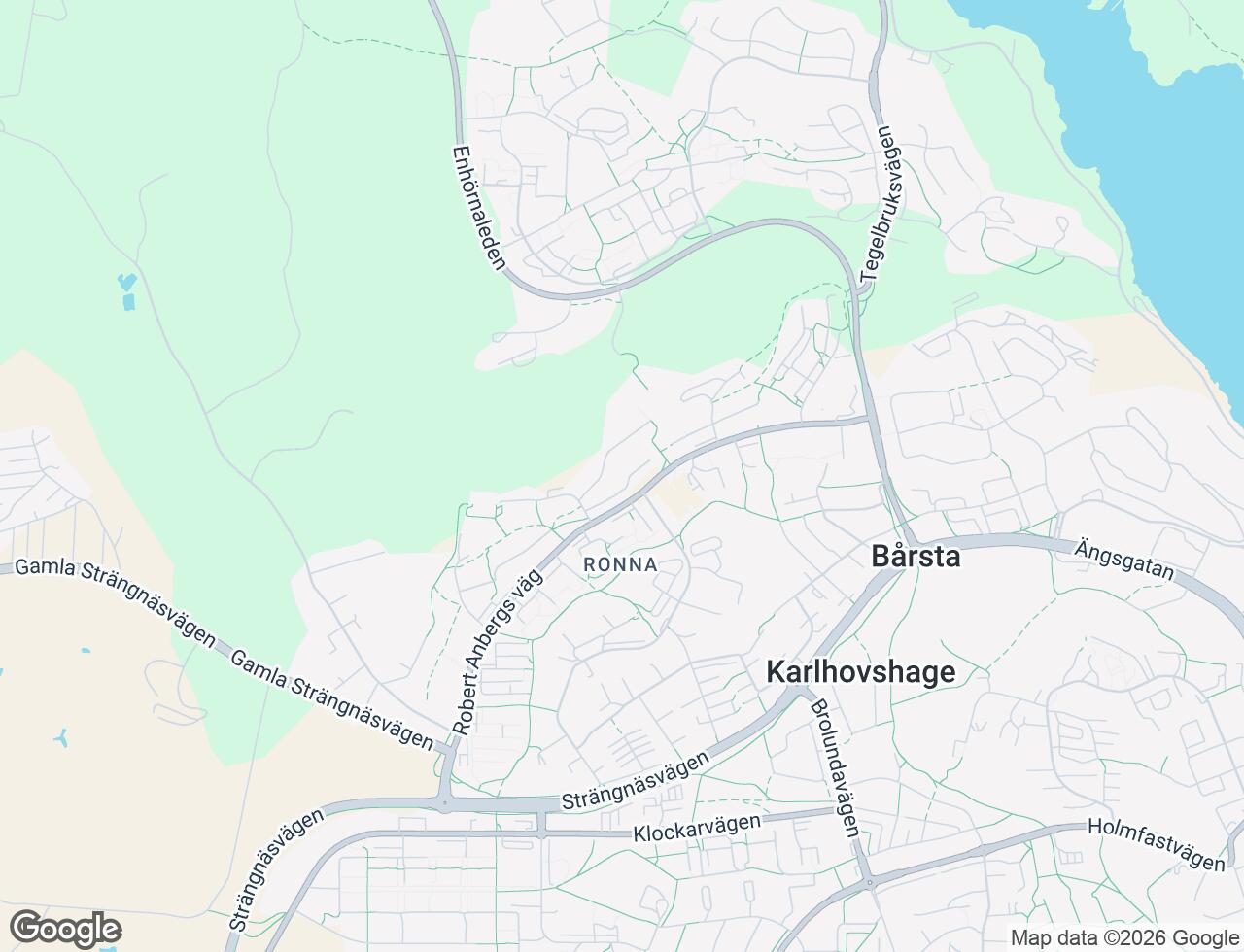 Karta över Slåttervägen 12 i 54 Södertälje
