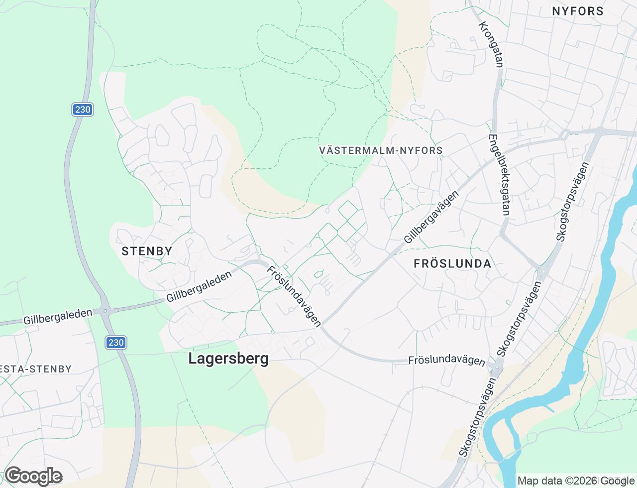 Karta över Lagmansgatan 12D i 32 Eskilstuna