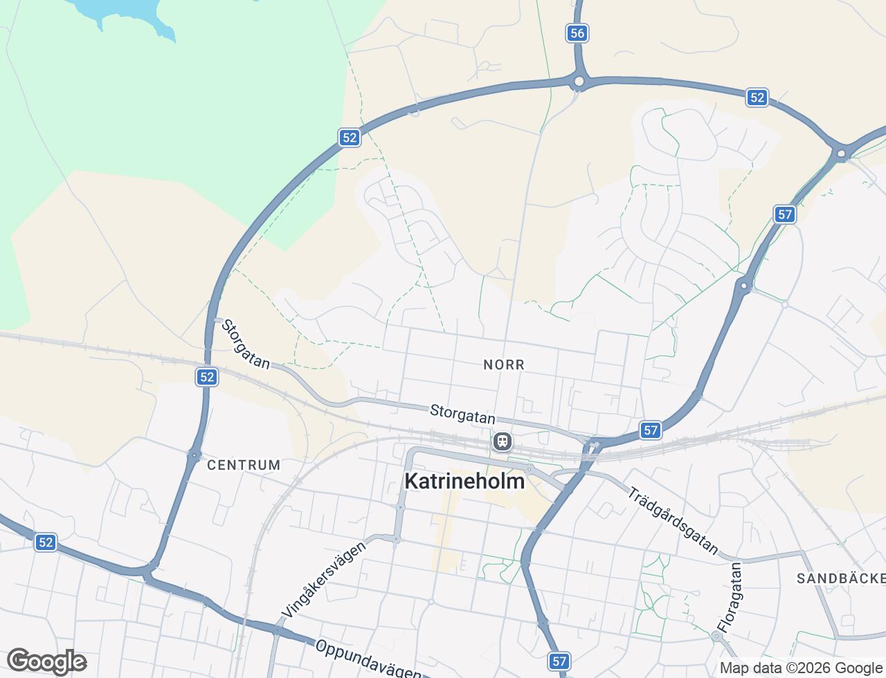 Karta över Stensättersgatan 20 i 46 Katrineholm