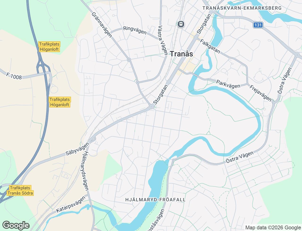 Karta över Sveagatan 4E i 39 Tranås