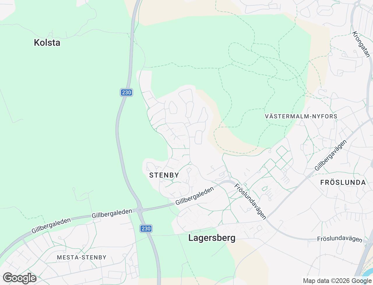Karta över Rubingången 11 i 34 Eskilstuna