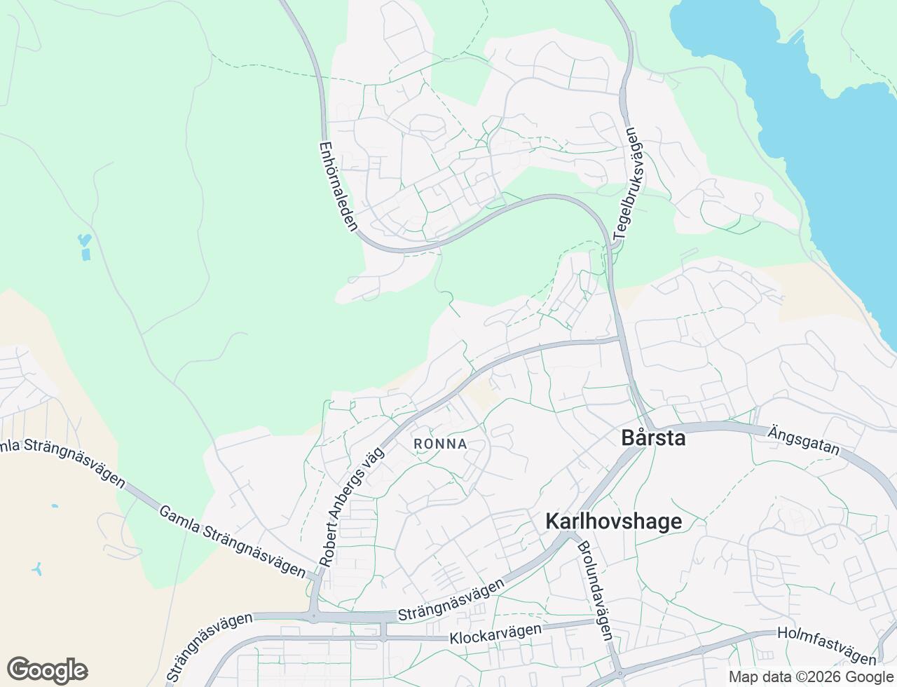 Karta över Svedjevägen 17 i 54 Södertälje