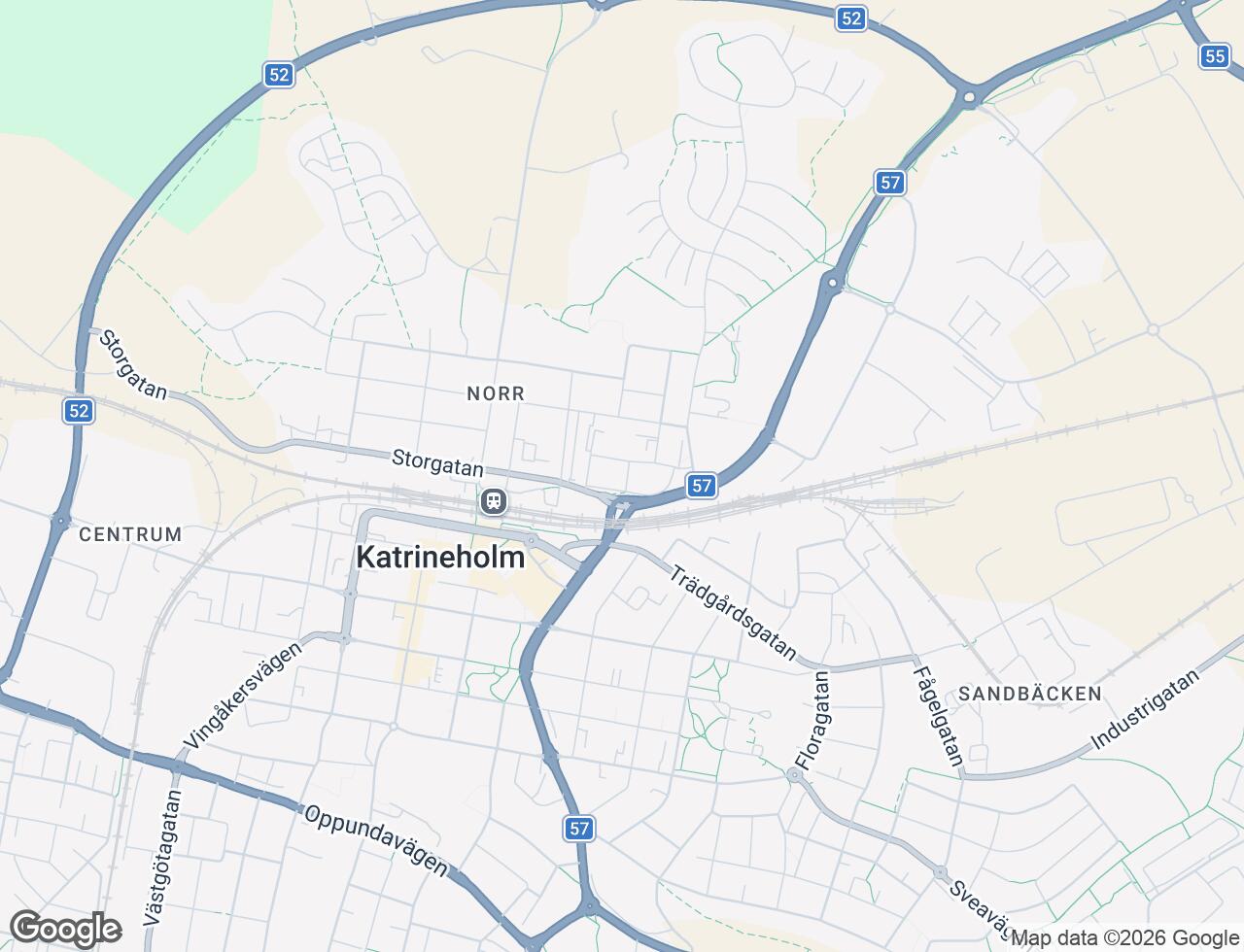 Karta över Brogränd 1D i 45 Katrineholm