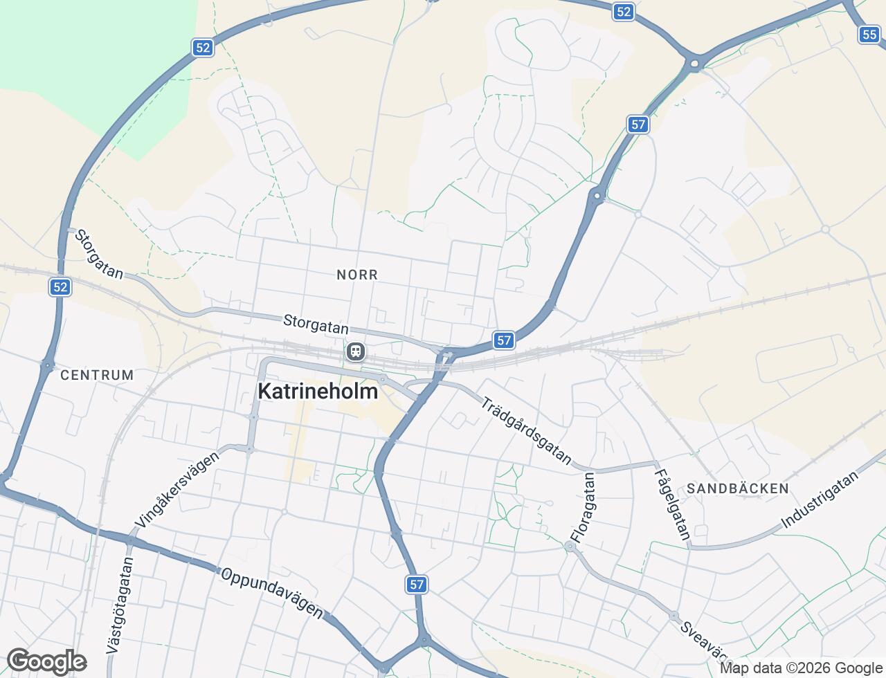 Karta över Brogränd 1C i 45 Katrineholm