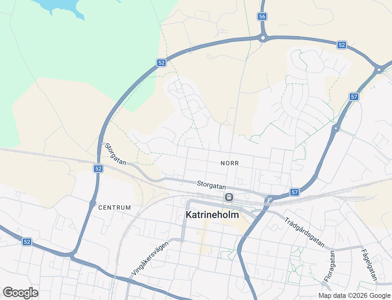 Karta över Stensättersgatan 18A i 46 Katrineholm