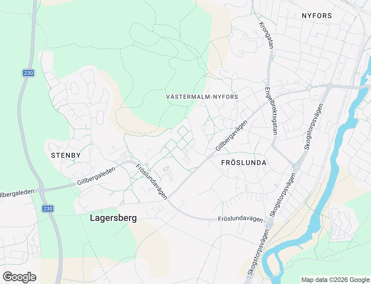 Karta över Domaregatan 6B i 32 Eskilstuna