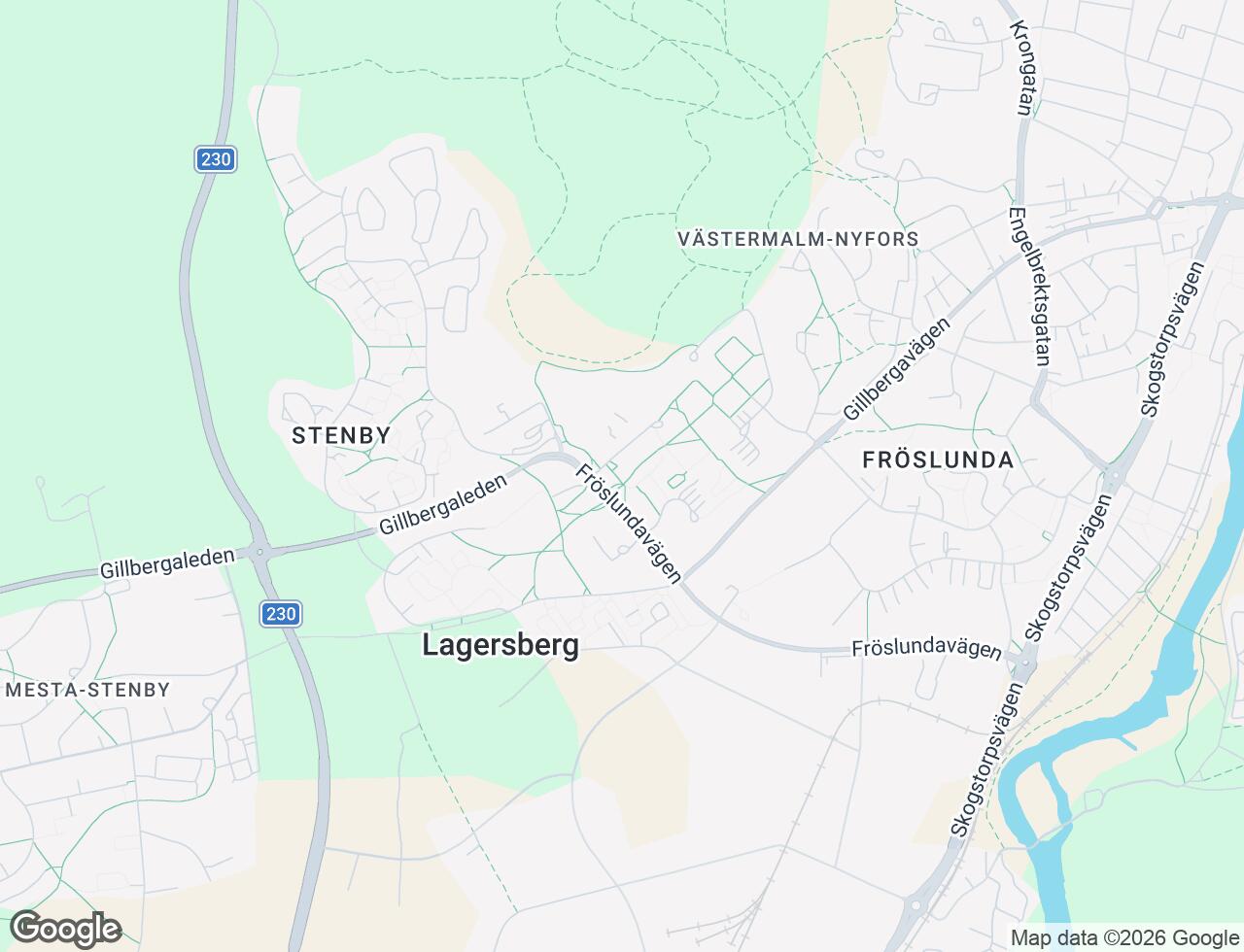 Karta över Lagmansgatan 2B i 32 Eskilstuna