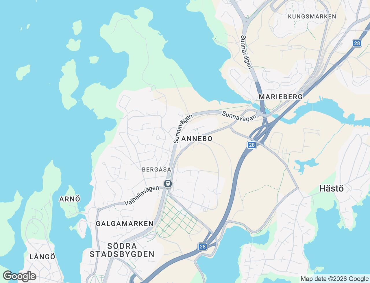 Karta över Gamla Infartsvägen 3A i 41 Karlskrona