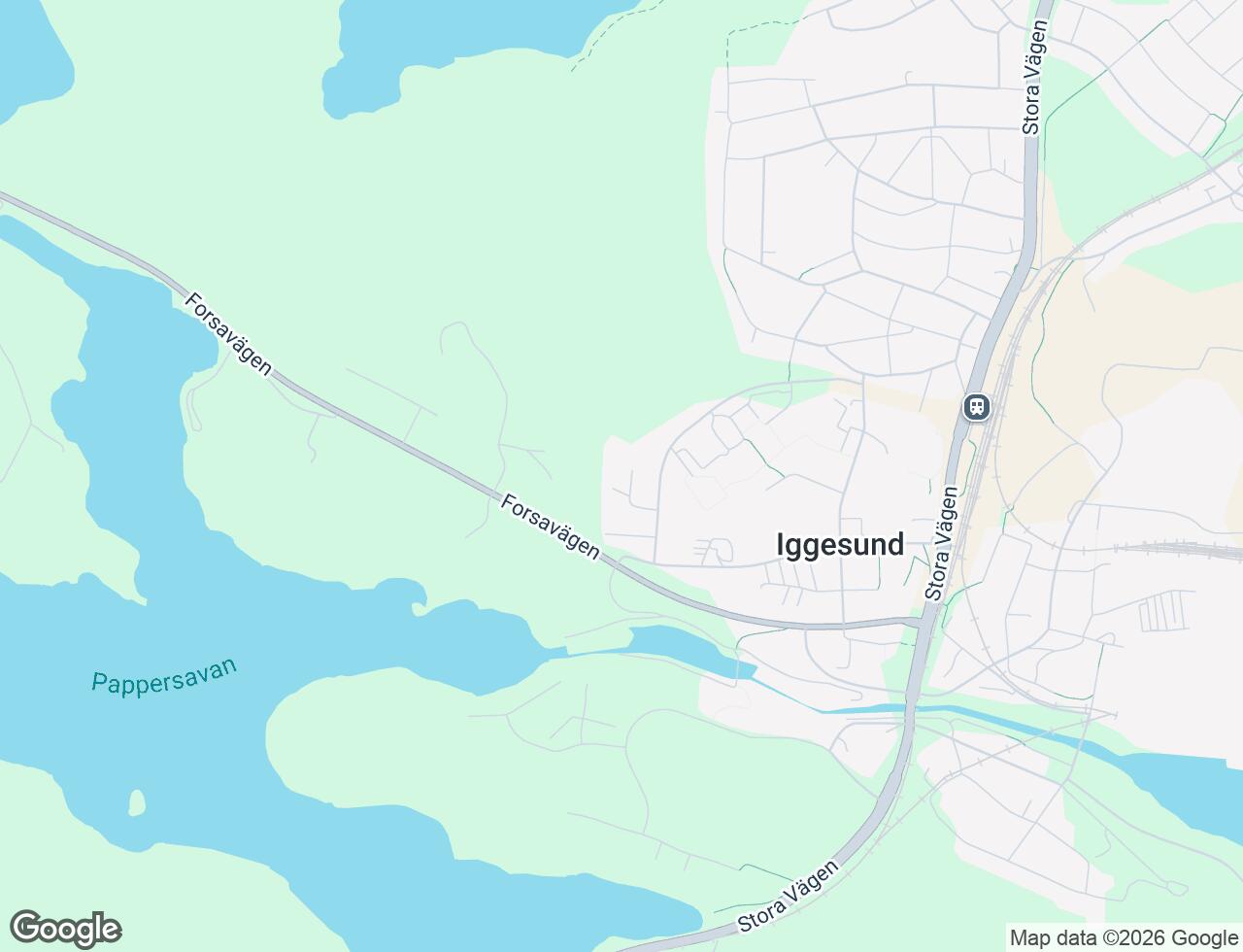 Karta över Gråstensgatan 4 i 30 Iggesund