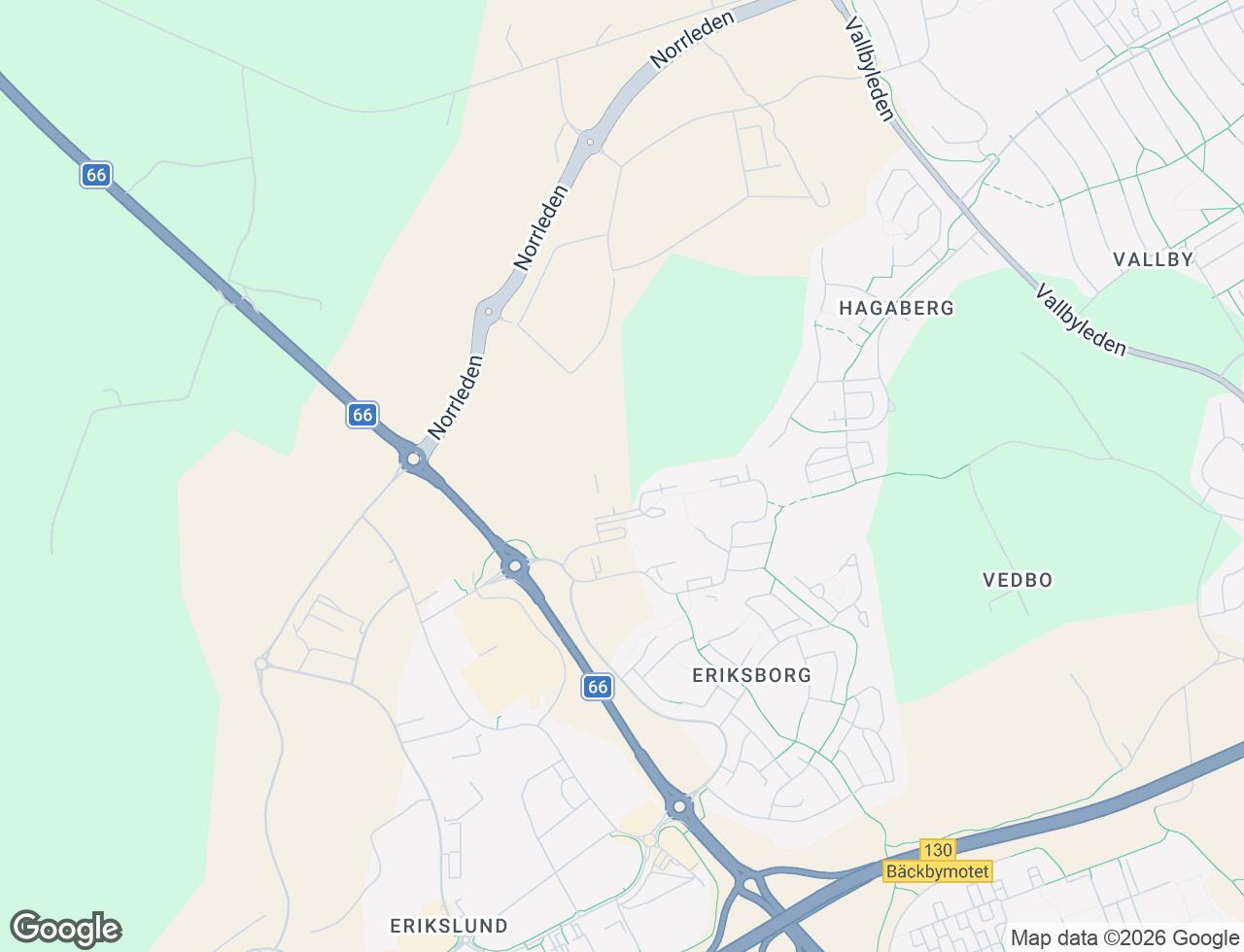 Karta över Hörntorpsvägen 3C i 71 Västerås