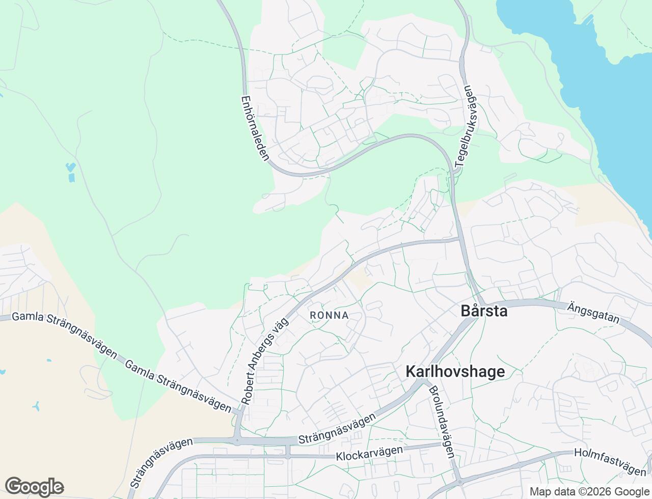 Karta över Svedjevägen 11 i 54 Södertälje