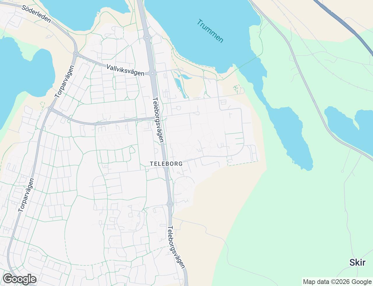 Karta över Stallvägen 29A i 56 Växjö