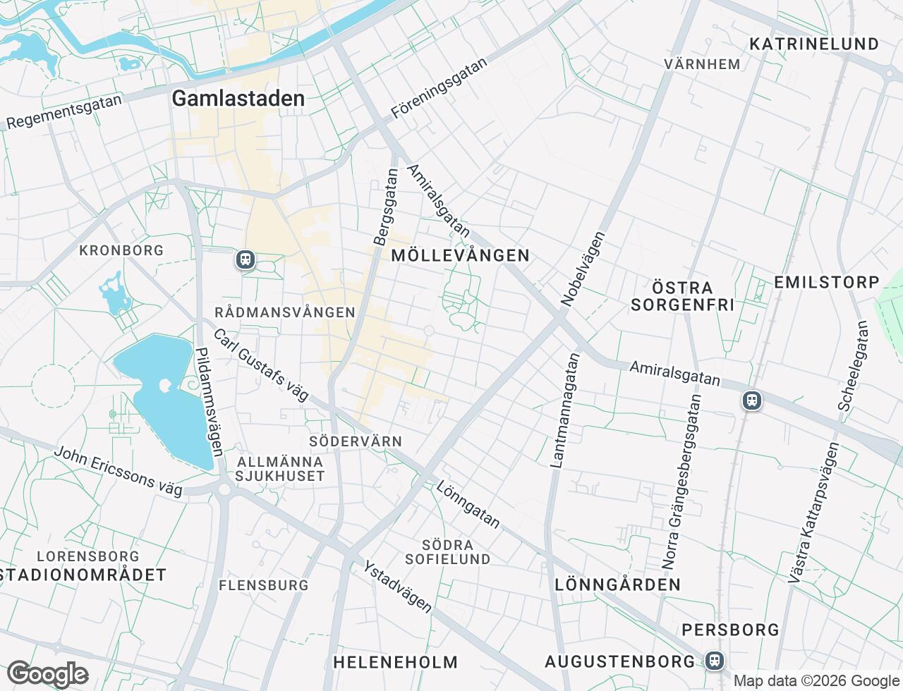 Karta över Kristianstadsgatan 27C i 23 Malmö