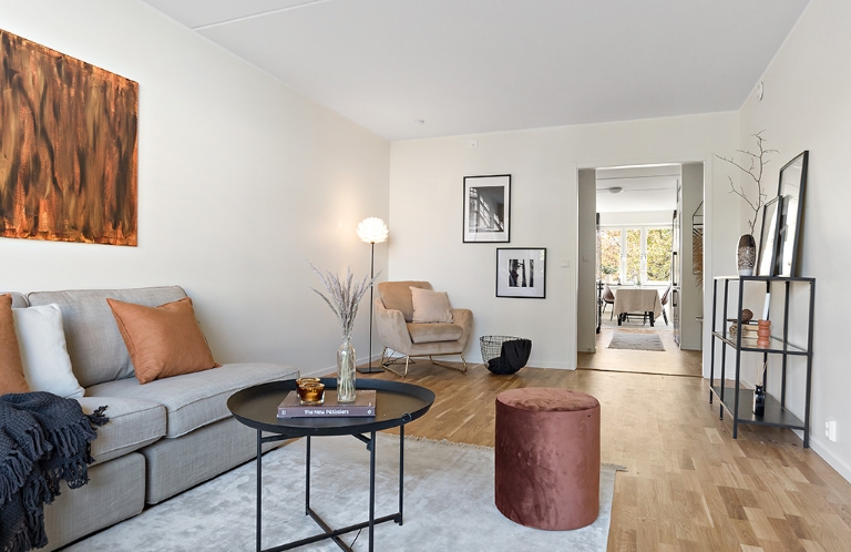 Lägenhet 4 rok på Klockarvägen 35