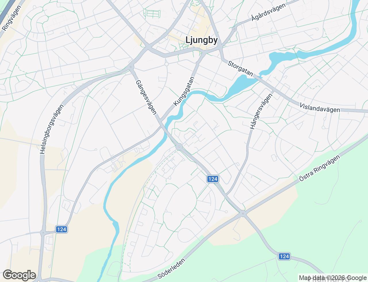 Karta över Högarörsgatan 10H i 38 Ljungby