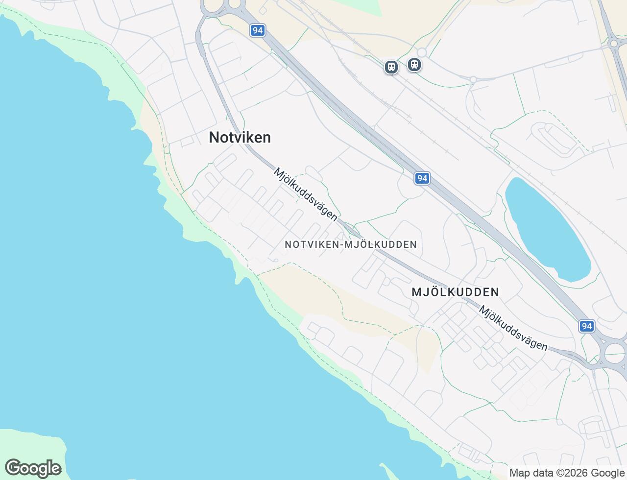 Karta över Tunastigen 4 i 44 Luleå