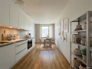 Lägenhet 3 rok på Svarvaregatan 21