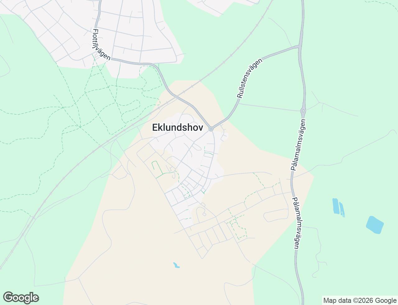 Karta över Kanslivägen 11 i 37 Tullinge