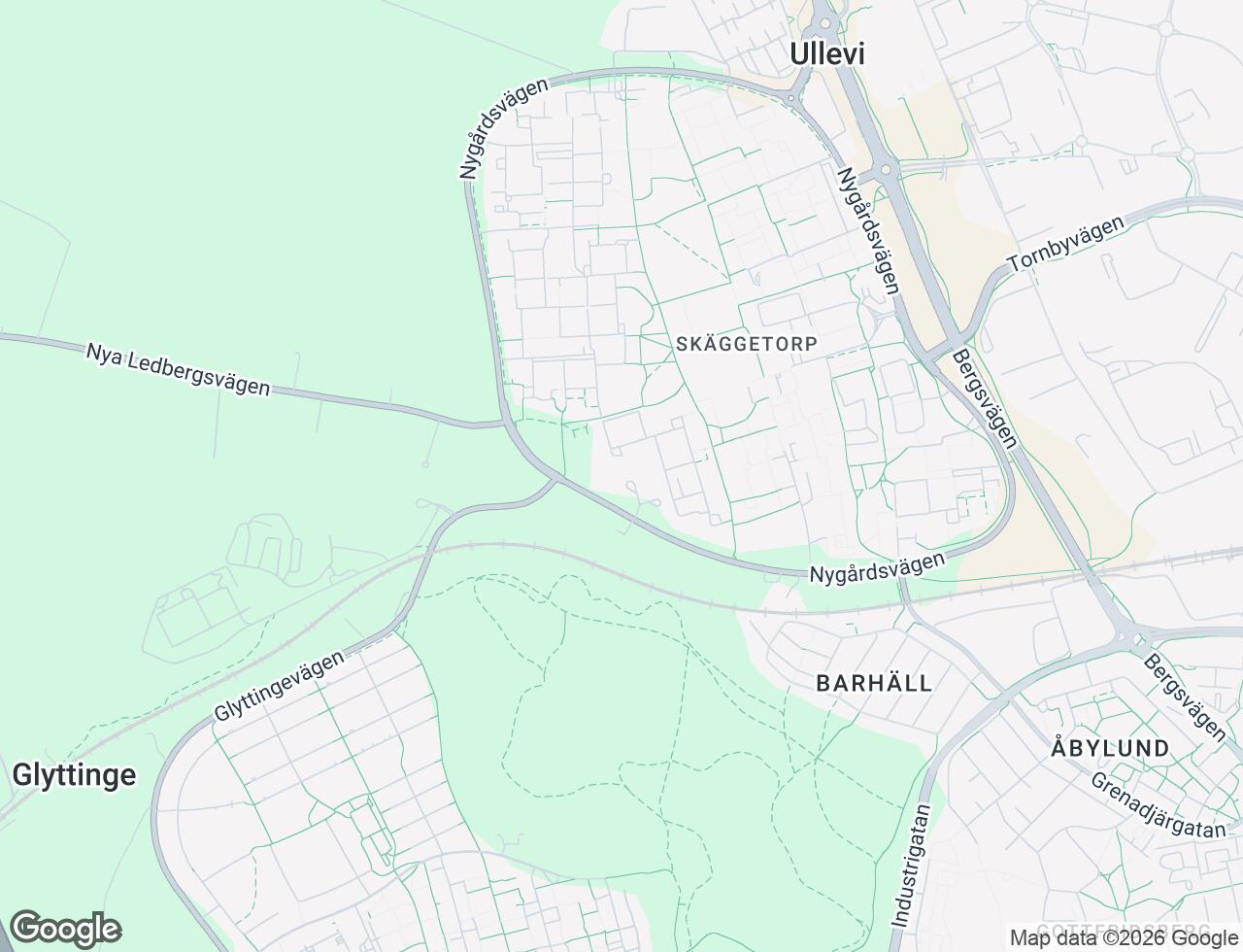 Karta över Sörgårdsgatan 75 i 45 Linköping