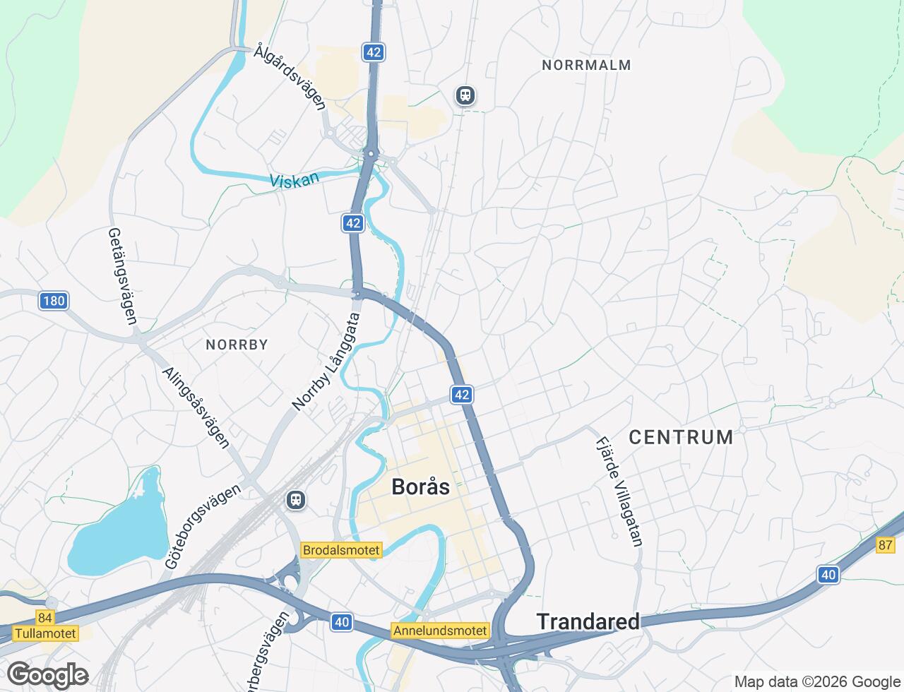 Karta över Kungsgatan 9 i 33 Borås