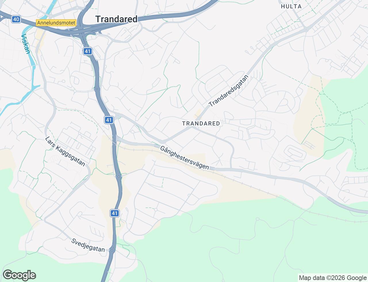 Karta över Söderforsgatan 11B i 62 Borås