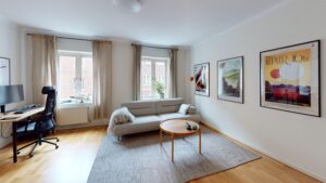 Lägenhet 2 rok på Kommissgatan 9