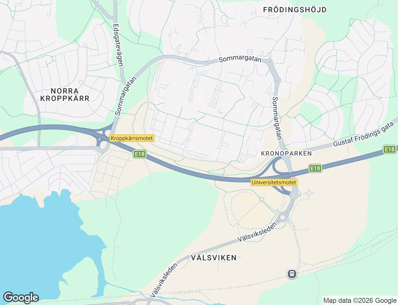 Karta över Fagottgatan 4 i 33 Karlstad