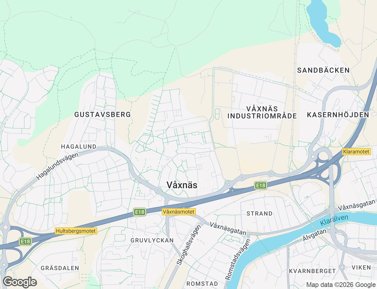 Karta över Portgatan 1 i 47 Karlstad