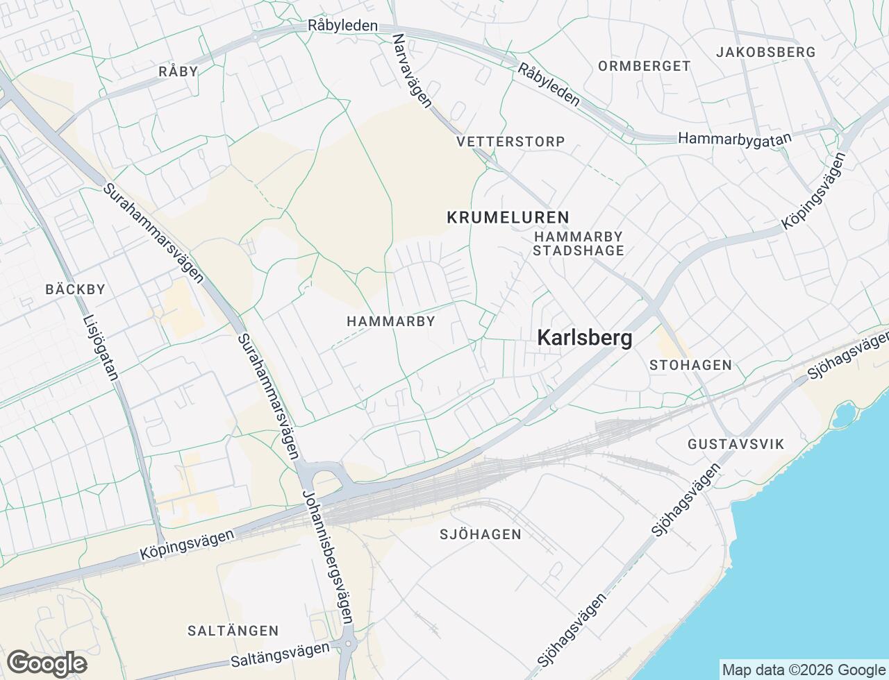 Karta över Liegatan 15 i 67 Västerås