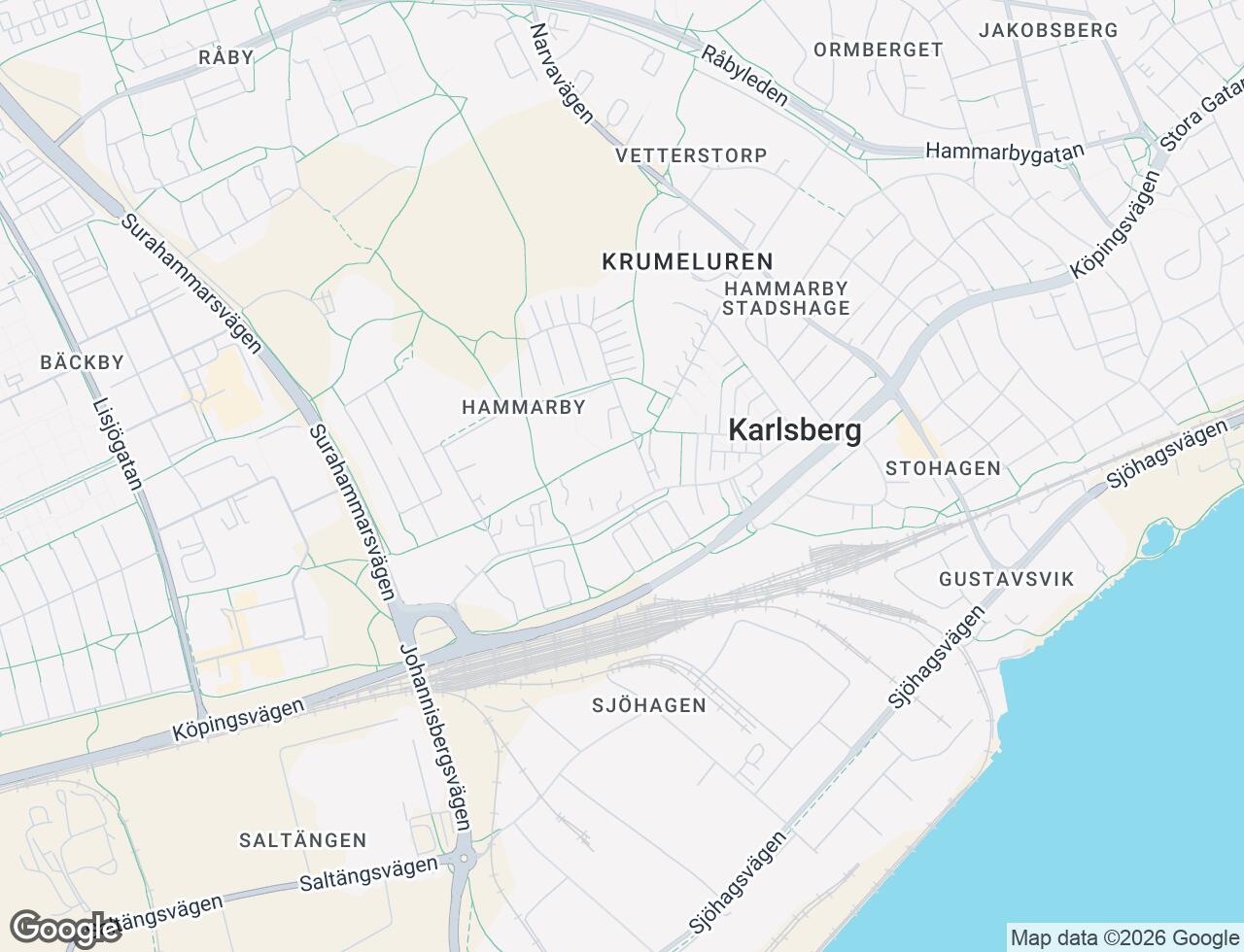 Karta över Liegatan 3 i 67 Västerås