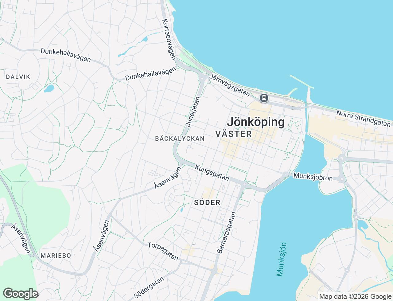 Karta över Pilgatan 10 i 19 Jönköping